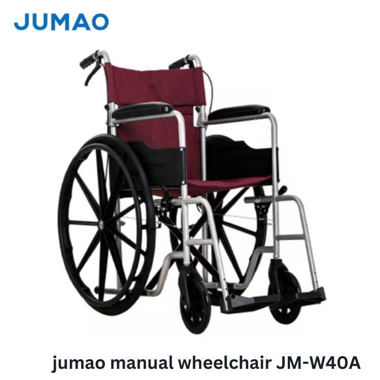 Jumao Manual Wheelchair รถ/เข็นสำหรับผู้ป่วย ทุพพลภาพ และผู้สูงอายุ JM-W40A [รับประกันโครงสร้าง 1 ปี