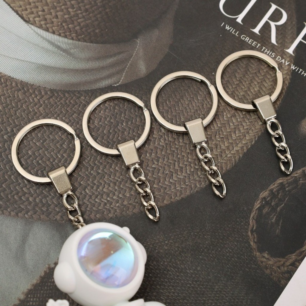 10/20/30/40/50pcs Secure Hoop พวงกุญแจแหวน,ขนาดกะทัดรัด Silver Plated Clasps สําหรับสิ่งที่แนบมาง่าย, DIY Craft ผลการค้นหาเครื่องประดับอุปกรณ์เสริมจํานวนมาก ราคา ถูกที่สุด ดีลบีเคเค แกลเลอรีภาพที่ 7