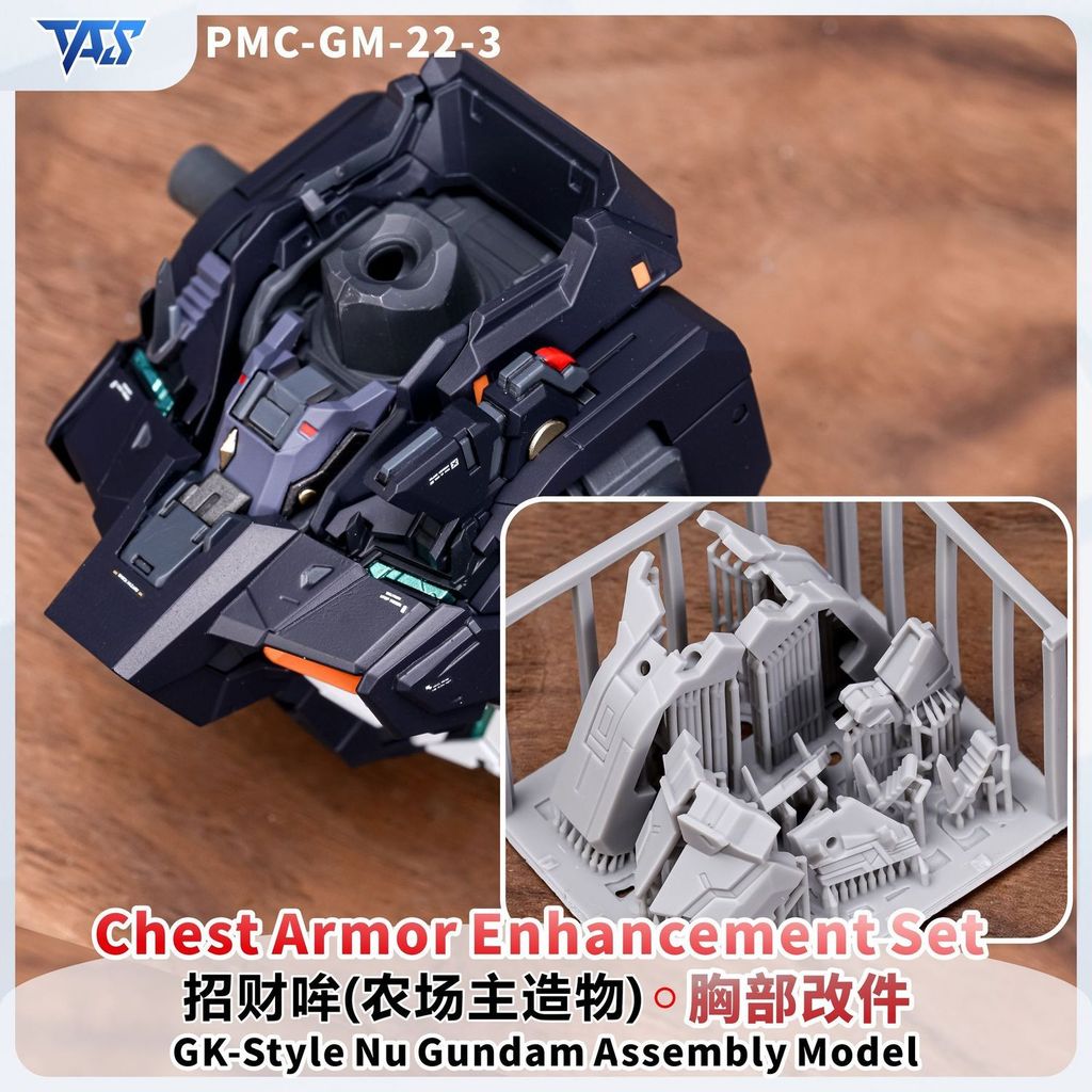 T TAS Meaner Farmer Creation Niu Gundam Money Moo Meow GK Style Chest Modification