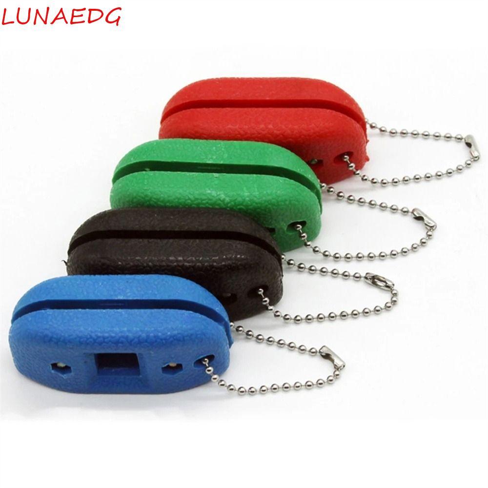 LUNAEDGE Ice Skate Sharpener Skate Sharpener สเก็ตกีฬาสองด้านฤดูหนาว Quick Ice Hockey Shoe Sharpener