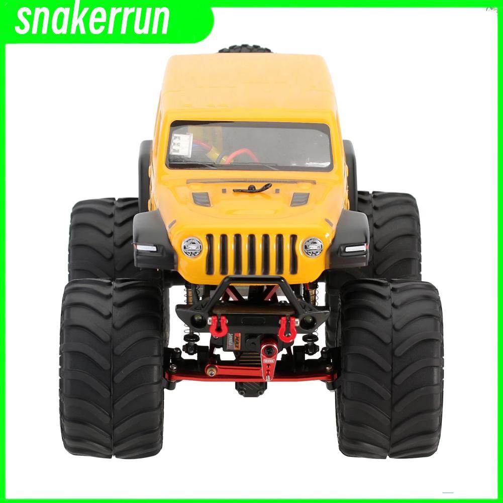 Snakerrun.th GoolRC รีโมทคอนโทรล Crawler ยางรถยางสีดำ 4 ชิ้น 72x49 มิลลิเมตรสำหรับ Axial SCX24 FMS F
