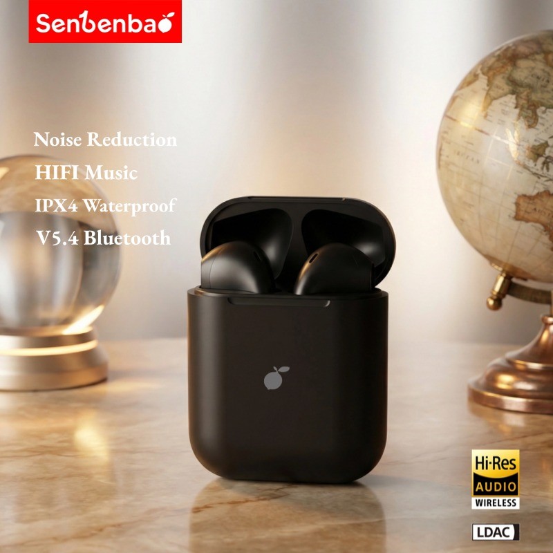 Senbenbao TWS i12 หูฟังไร้สายบลูทูธหูฟัง Inpods ชุดหูฟังหูฟังไฮไฟกีฬาหูฟังสีสันสดใสสําหรับโทรศัพท์ทั้งหมด