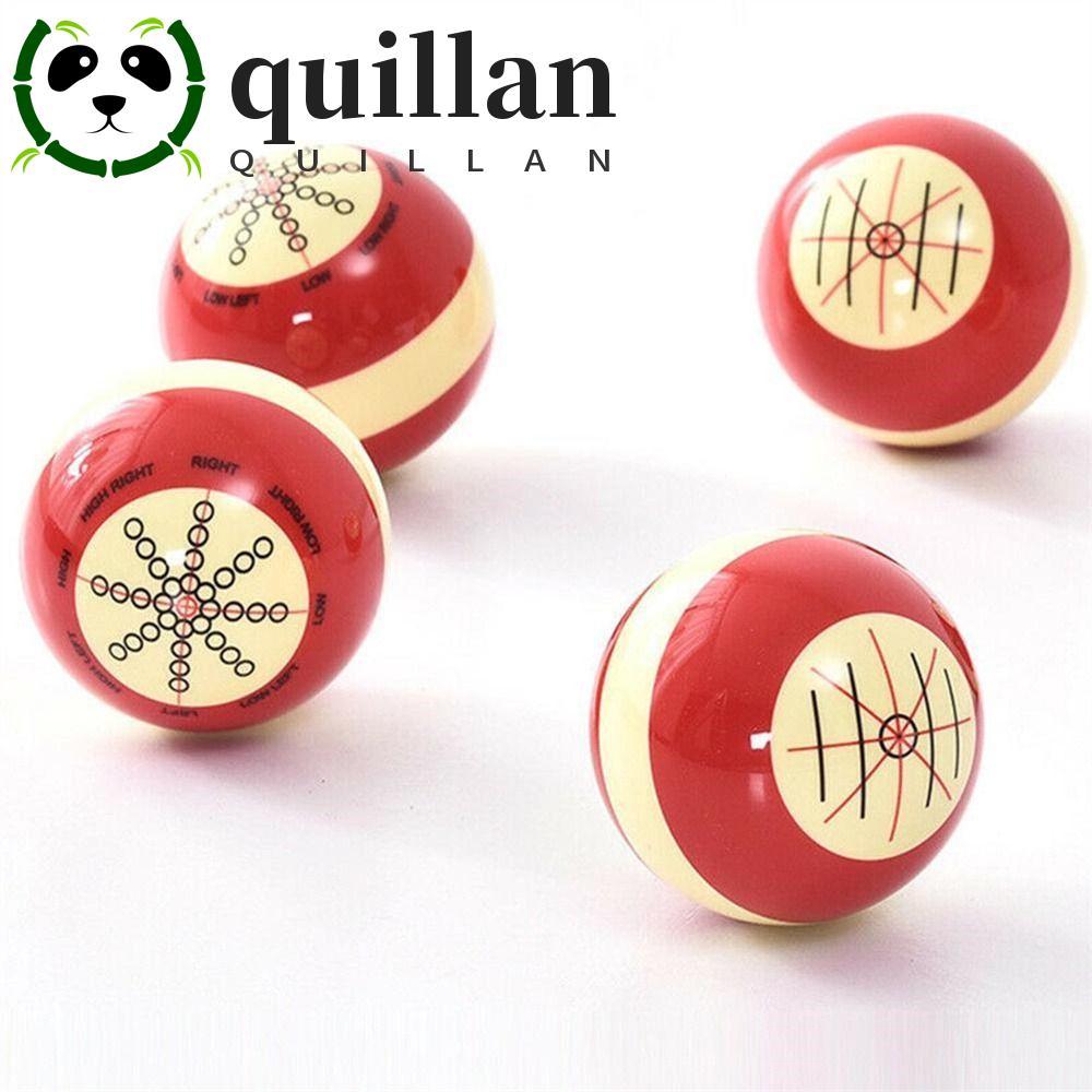 QUILLAN ลูกบอลฝึกสนุ๊กเกอร์ทนทาน ขนาด 57.2 มม. และ 52.5 มม. อุปกรณ์สำหรับการฝึกซ้อมบิลเลียด