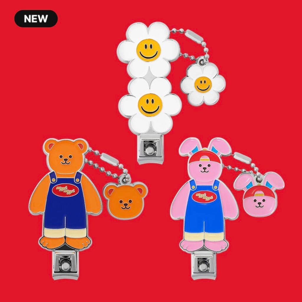 Wiggle Mini Pendant Nail Clipper / กรรไกรตัดเล็บ พร้อมพวงกุญเจ
