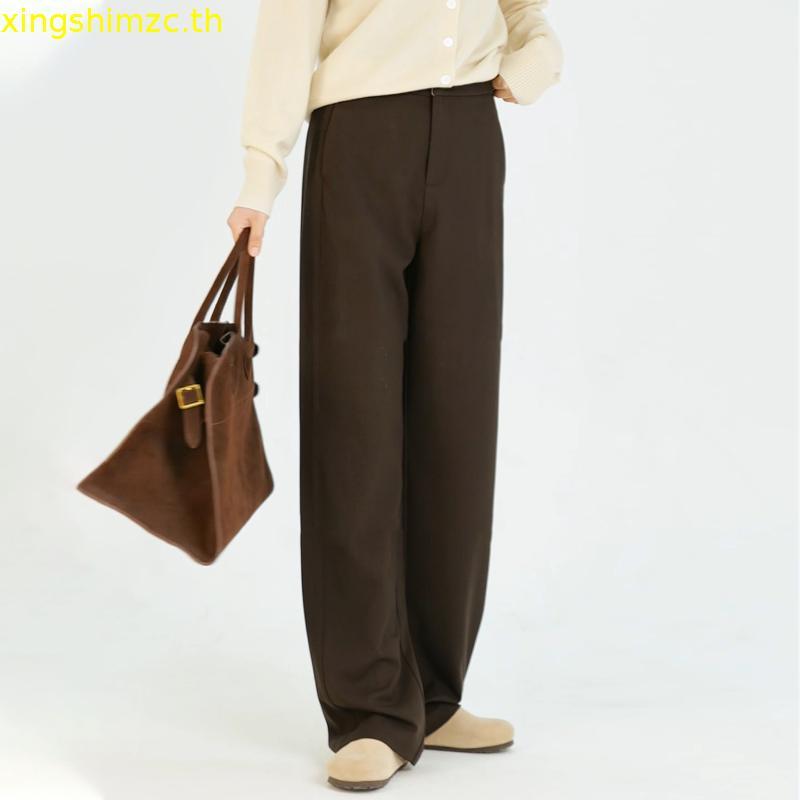 WENDY MID ส่งด่วน+ส่งฟรี (S-7XL) กางเกงขากระบอกกลาง เป็นผ้าไมโครเนื้อผ้าอย่างดีใส่กับเสื้อเชิ้ตก็ดูด