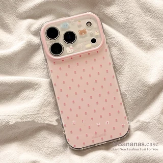 Simple Polka Dotเคสโทรศัพท์สําหรับiPhone 17 16 15 14 13 12 11 Pro Max X XR XS Max 7 8 Plus SE2020