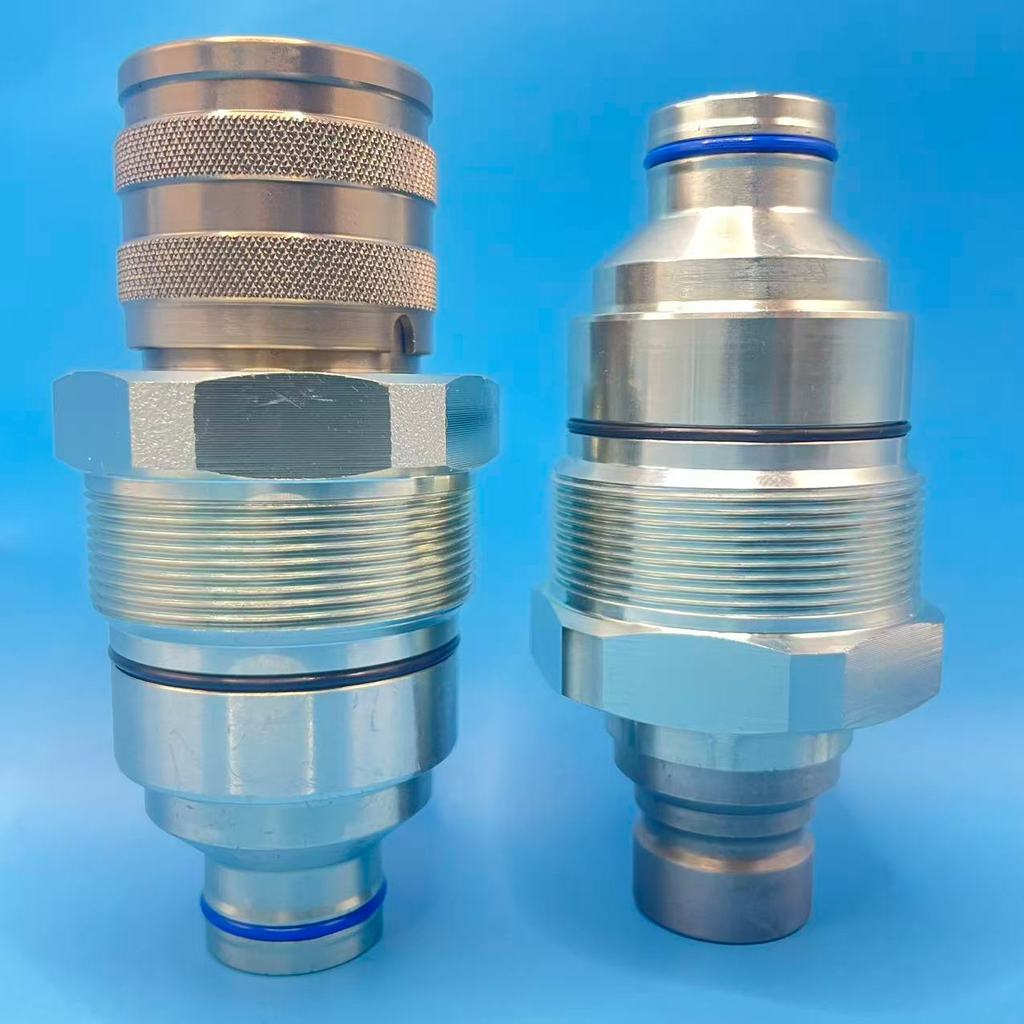 สําหรับ Bobcat Skid Loader Quick Connector 7246802 7246799 ตัวเชื่อมต่อด่วน Bobcat