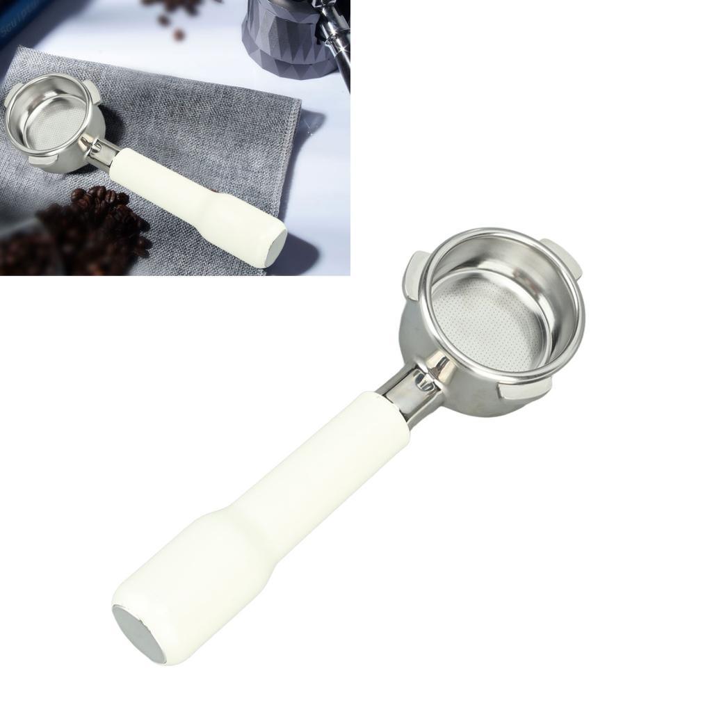 Ujewndju Portafilter Bottomless 3 หู 54 มม.การออกแบบมาตรฐานดีสกัดทนทานกําจัดง่ายสําหรับ Cafe (E Redw