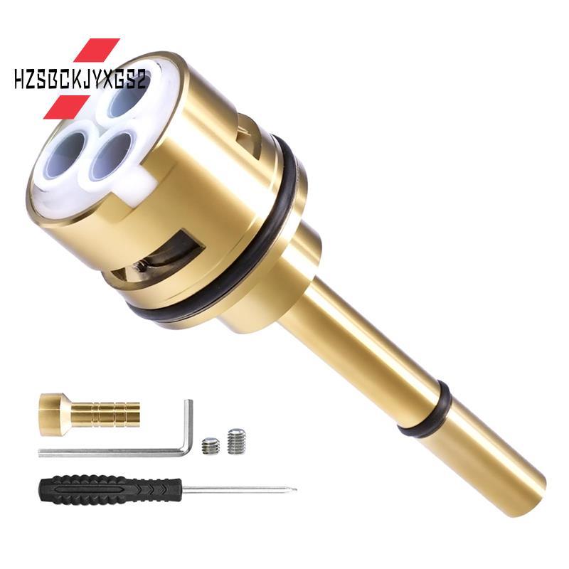 Hzsbckjyxgs2RP51918 Faucet Diverter 3 Way Shower Diverter Valve Faucet Valve Replacement Parts