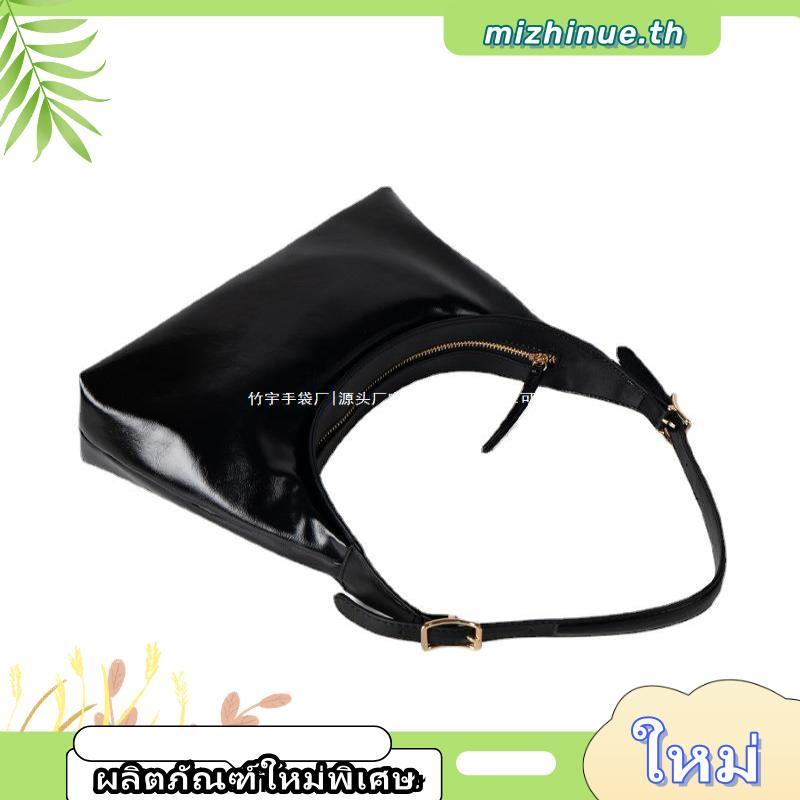 (**พร้อมส่ง) knack.bag - Hobo (L)- Black (สีดำ)