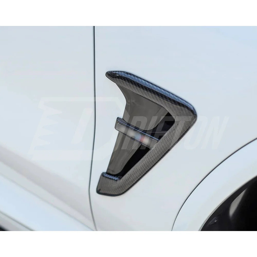 คาร์บอนไฟเบอร์ Fender Vent Trims สําหรับ BMW F97 X3M F98 X4M