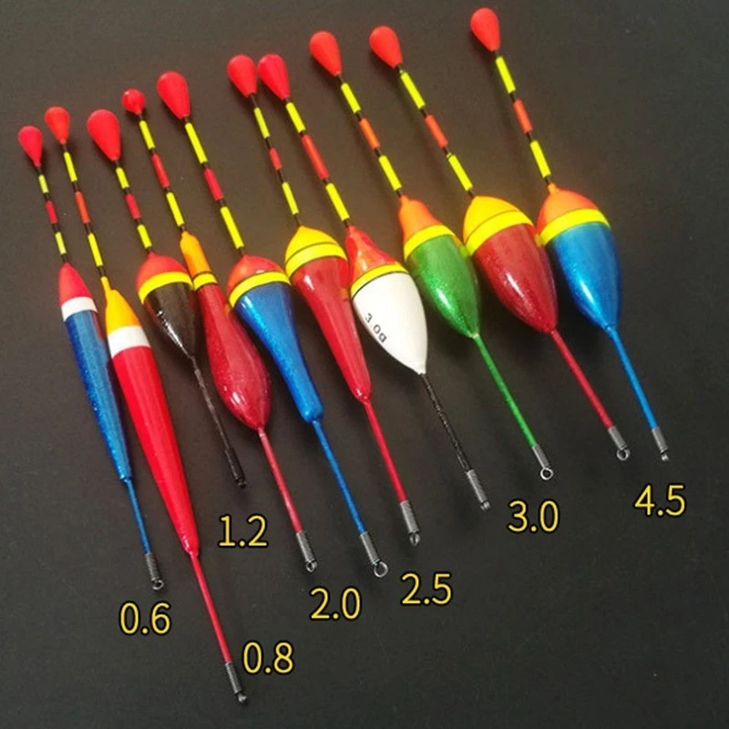 Sikawei ทุ่นลอยน้ํา แบบพกพา อุปกรณ์ตกปลา 0.8g 1.2g 2g 3g 4.5g ตะขอการตกปลา thumbnail 10