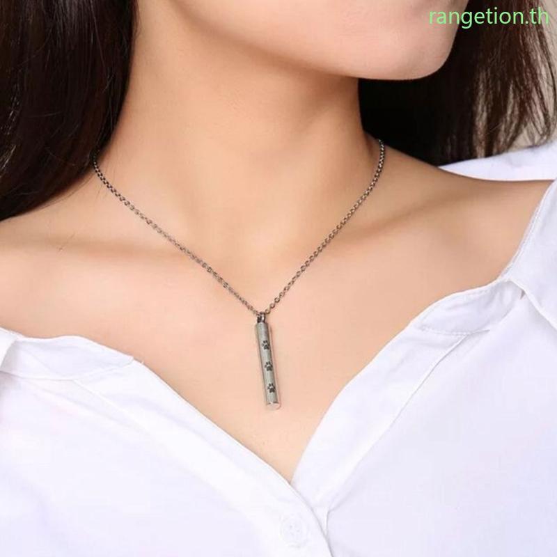 RAN Pet Urn สร้อยคอสําหรับจี้ศพ สร้อยคอ เครื่องประดับคอ
