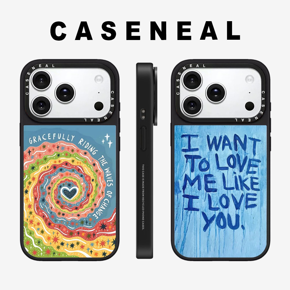 Drop proof CASENEAL เคสโทรศัพท์สําหรับ iPhone 17ProMax 17pro 17 16promax 16pro 16 15promax 15 14promax 13 13promax เคสแข็งน่ารักศิลปะ 12promax กรณี iPhone 11 กรณีคุณภาพสูง