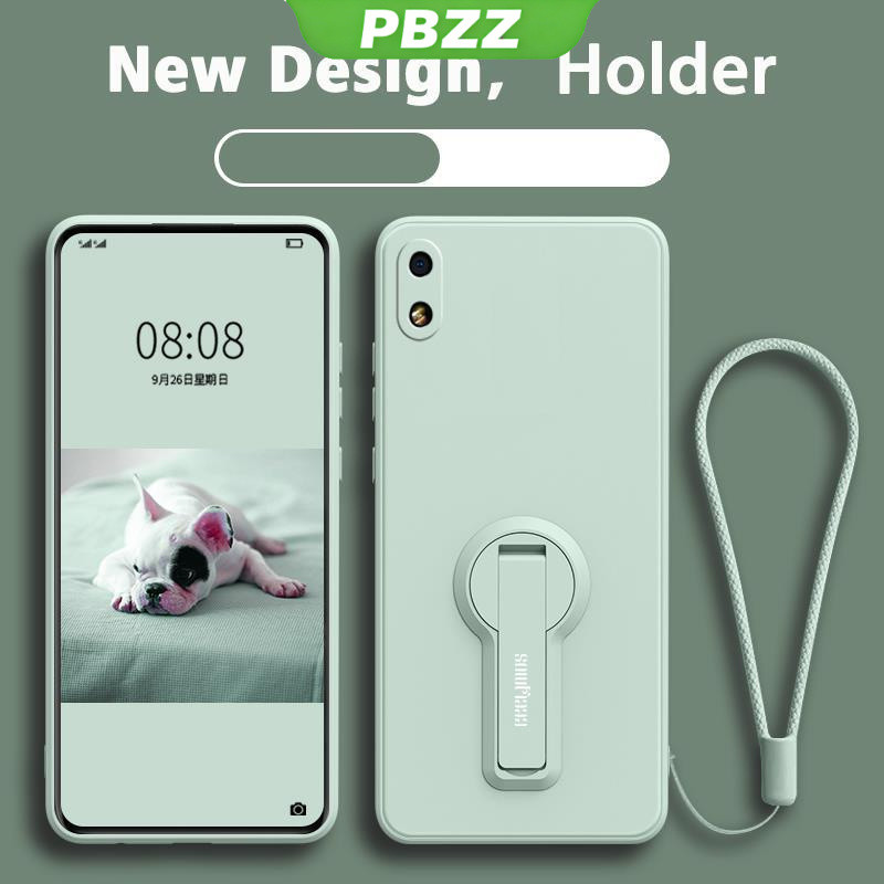 PBZZ FOR เคส ปลอก Samsung A10 เคสโทรศัพท์ softcase Liquid ซิลิโคน Protector กันกระแทกเรียบกันชนออกแบบใหม่360 ° พร้อมผู้ถือ ytxzzj01