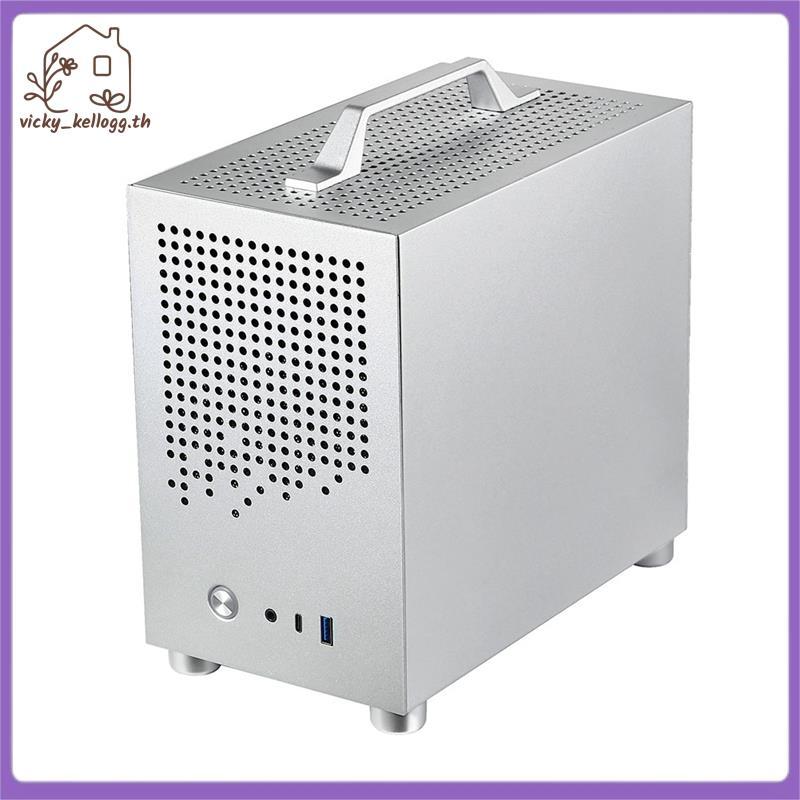 [vky_kellogg.th] Micro-ITX Case PC Case SKTC A17 SGCC Computer Case รองรับ Micro-ITX Mini PC