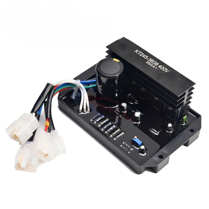 AVR KT245-1BNP 110V 220V KT245-3B38 400V เครื่องกําเนิดไฟฟ้าตัวควบคุมแรงดันไฟฟ้าตัวควบคุม