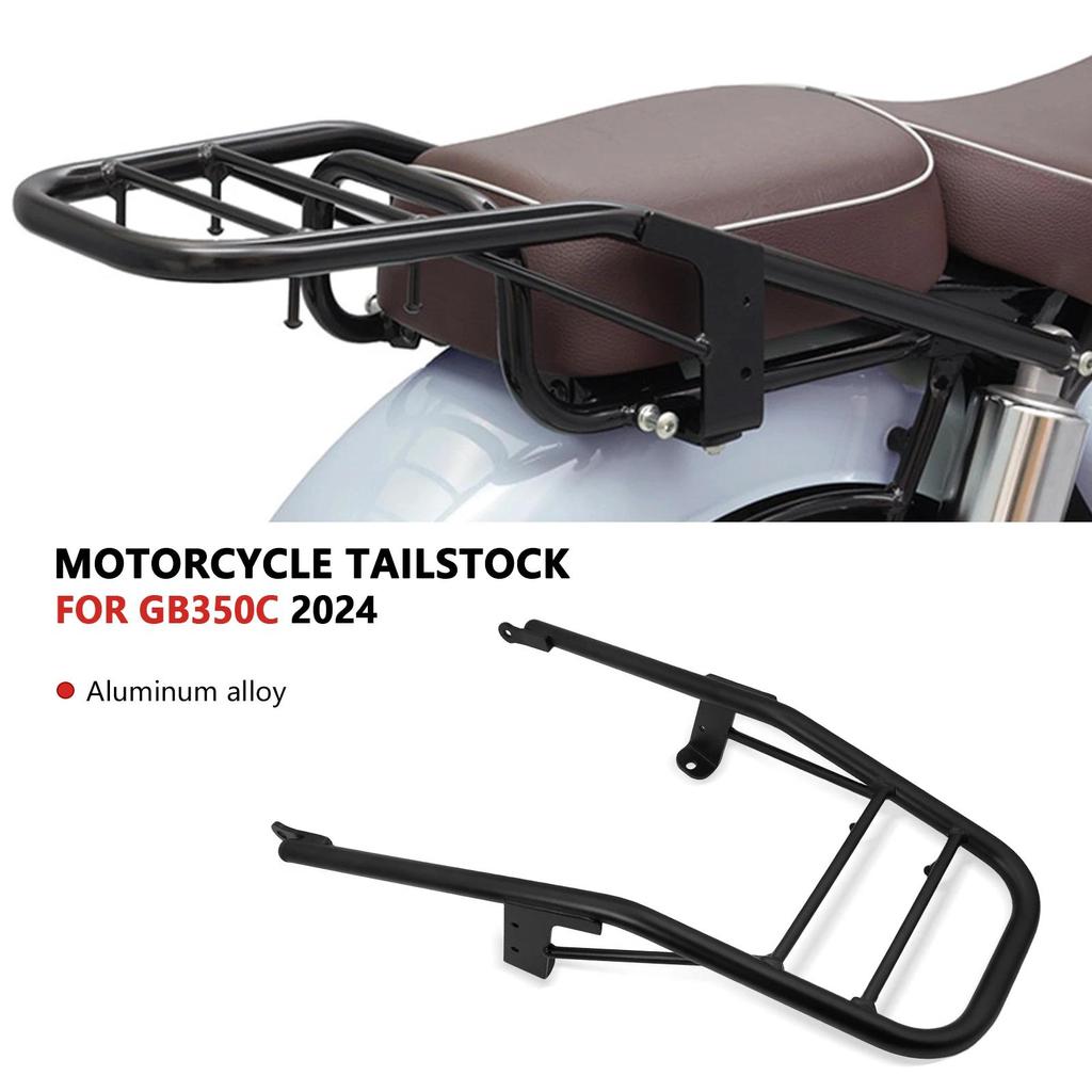 สำหรับ GB350C GB 350C 2024 2025 อุปกรณ์เสริมใหม่ชั้นวางสัมภาระด้านหลังรถจักรยานยนต์ชั้นวางด้านหลังกล