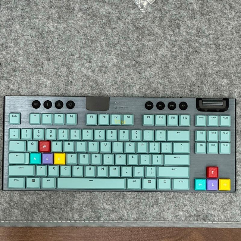 Btsg Nonslip Texture Keycaps 4 ชิ้นชุด ABS Keycap GL Tactile Switches Keycap สําหรับ G813