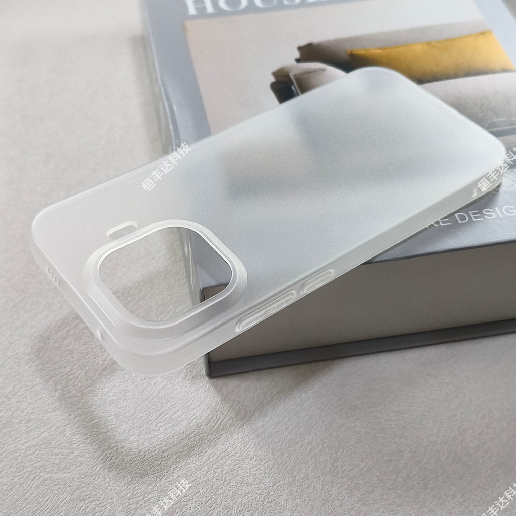 เคส iqoo z9x 5g เคส iqoo 13 เหมาะสําหรับ iQOOZ11Turbo Frosted เคสโทรศัพท์สไตล์ใหม่ RMX8888 โปร่งใสสี