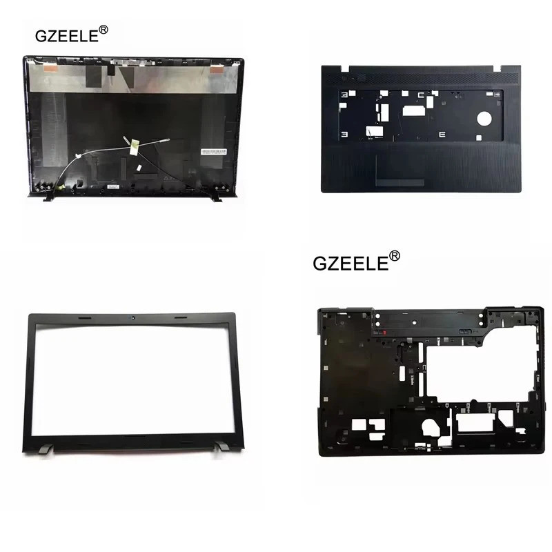 ใหม่สําหรับLenovo G700 G700AT G710 G710AT LCDด้านบน/Bezel Cover Palmrestด้านบน/ฐานด้านล่าง
