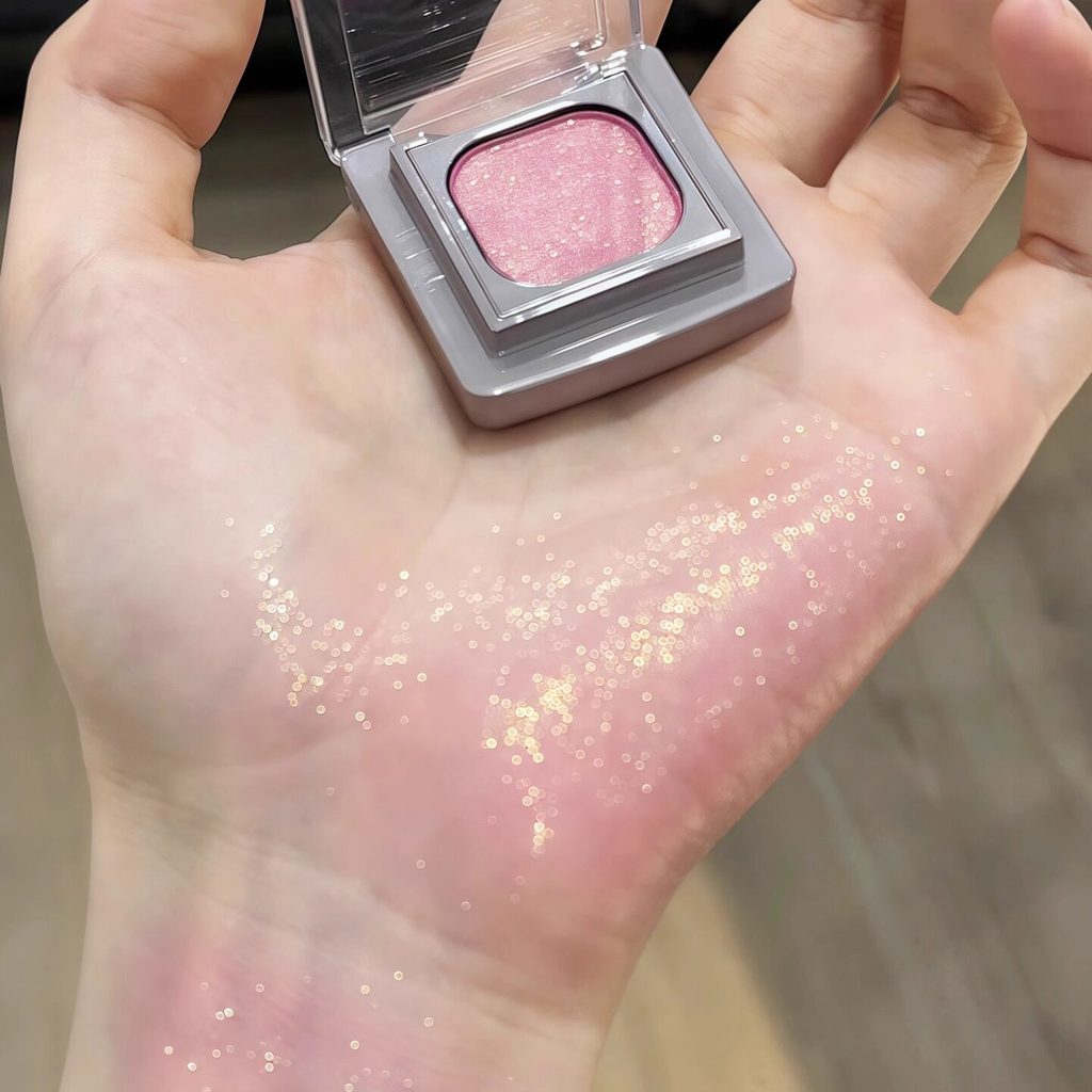 อายแชโด อายแชโดว์ เทพแห่งการปิดผนึก!Qianyan Monochrome Eyeshadow Palette Baking สีสัน Pearlescent กร