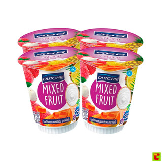 ดัชชี่ โยเกิร์ต ผสมผลไม้รวม 135 ก. แพ็ค 4