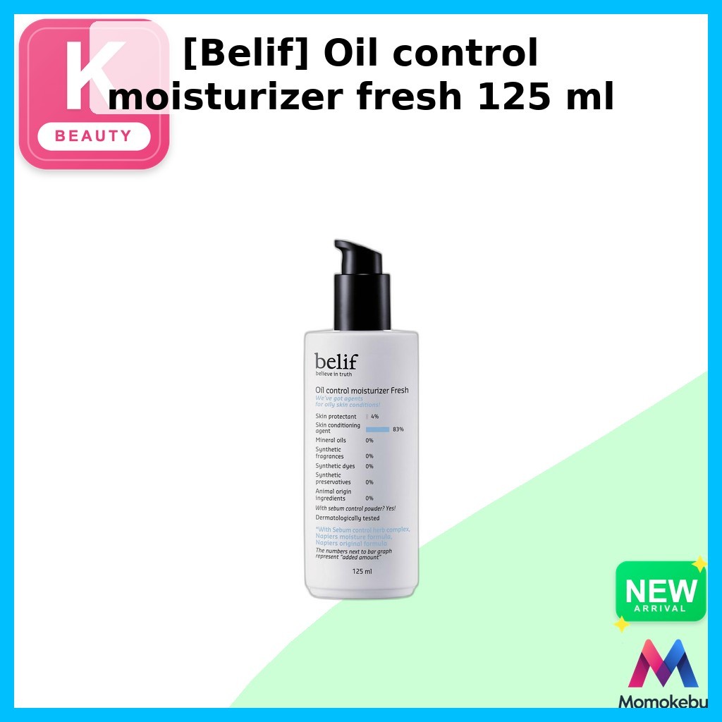 [Belif] Oil control Moisturizer fresh 125 ml / Korean Moisturizer / Oil Control / ของแท้ 100% โดย Mo