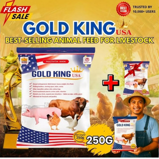 [BUY 1 GET 3] Gold King USA 250G Livestock Booster – Fast Weight Gain & Immunity Support