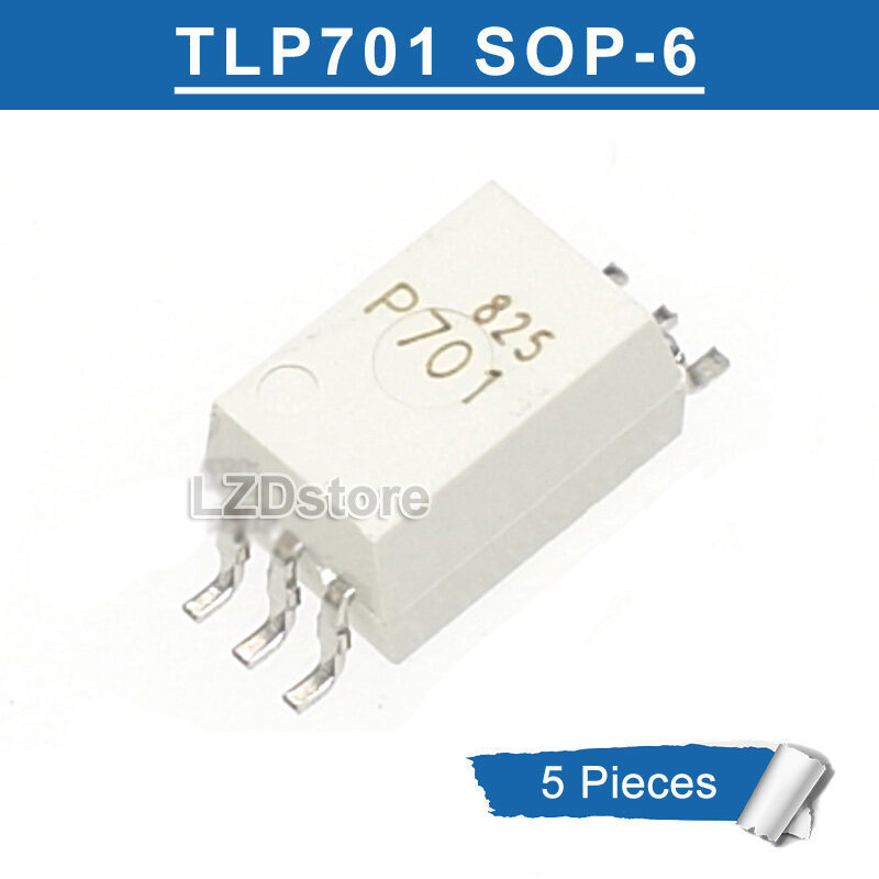5pcs TLP701 SOP-6 P701 SOP6 P701F P701H SOP SMD ไดรฟ์ Optocoupler ใหม่เดิม