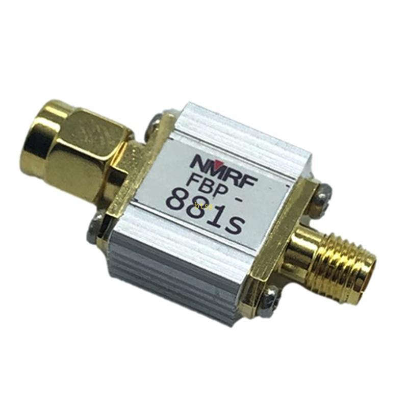 Btsg Band Pass SAW Filter แบนด์วิดท์ 24MHz อินเทอร์เฟซ SMA 868 595 MHz 2 0 2 5 dB