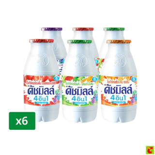 ดัชมิลล์ นมเปรี้ยว รวมรส 100 มล. แพ็ค 6