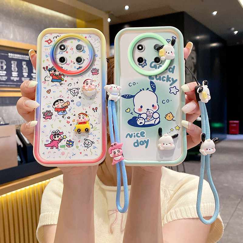 เคส Honor X9C 5G  TPU เคส XX2TYGZ1 ตุ๊กตาสามมิติกรณีโทรศัพท์ที่สวยงาม