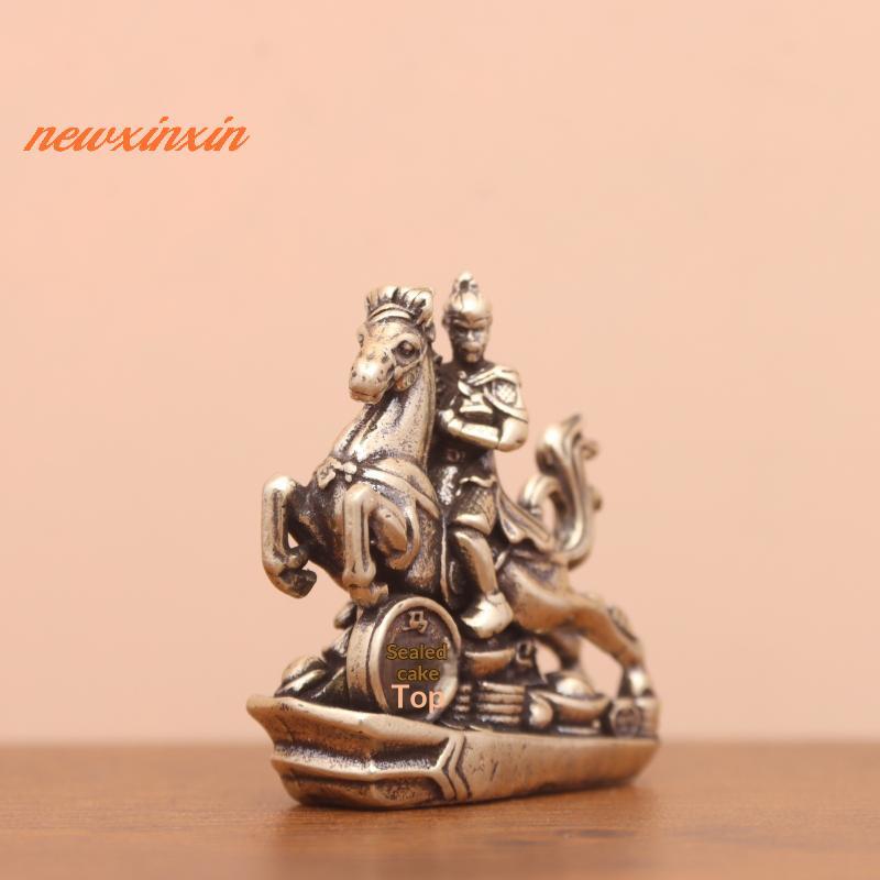 [NT-t] Bronze Horse Home Decor Sculpture Vintage Metal Craft รูปปั้นสําหรับโต๊ะกาแฟห้องนั่งเล่นเครื่