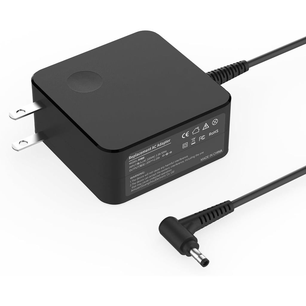 45W AC Charger fit สําหรับ Lenovo IdeaPad Flex 4 5 100 100S 110 120S 130 320S 330 510 520 S145 โยคะ 