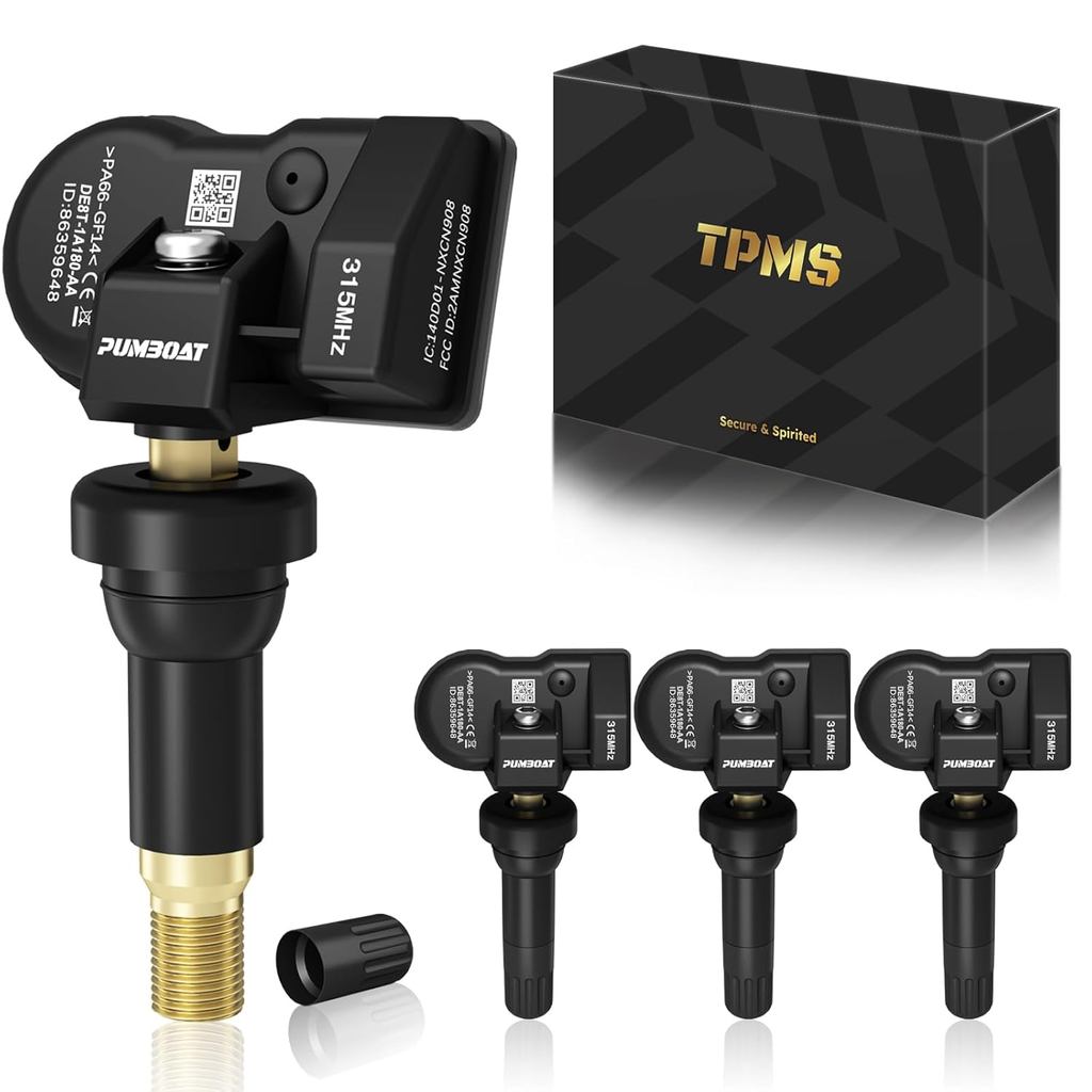 TPMS FORD 315Mhz เซ็นเซอร์ตรวจสอบความดันยาง Pre-Programmed, พร้อม: F-150(09-14)|F-250(09-16)|F-350(0