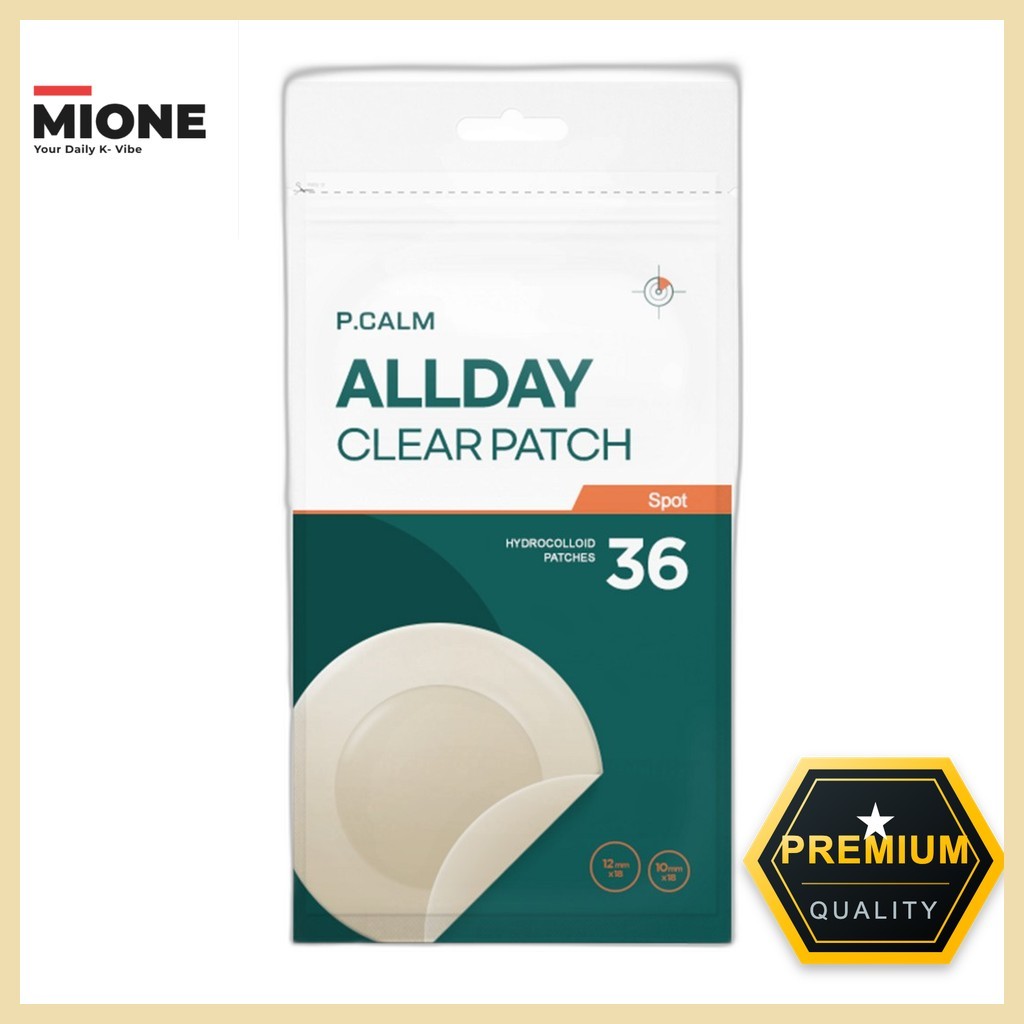 [allday] Clear Spot Hydrocolloid Patch 36 แผ่น 1 แพ็ค / Korean Hydrocolloid Patch / Discreet Coverag