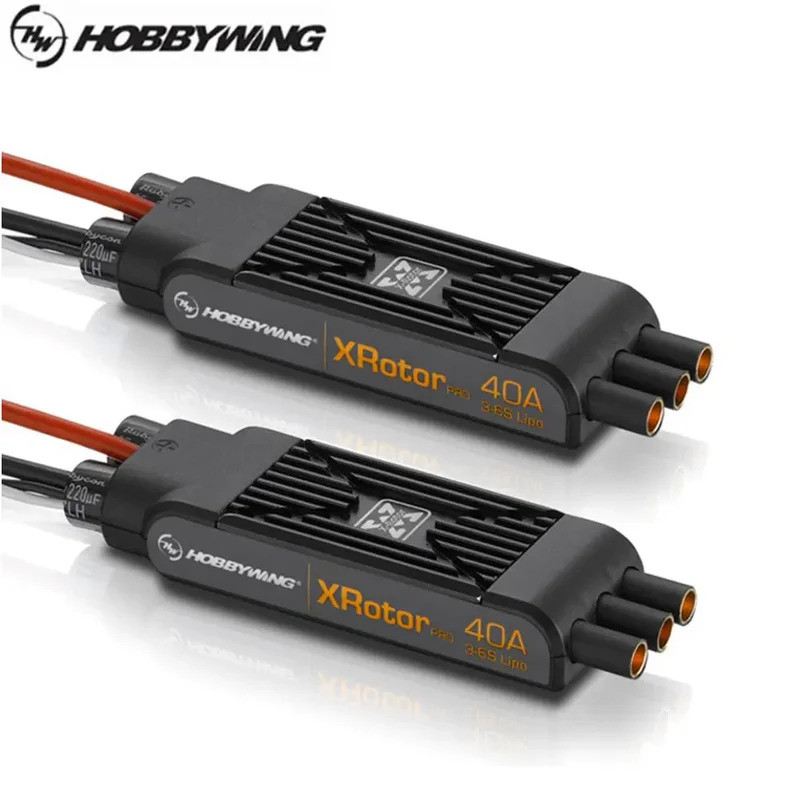2PCS Hobbywing XRotor Pro 40A ESC ไม่มี BEC 3S-6S Lipo Brushless ESC DEO สําหรับ Quadrocop 550 ~ 880