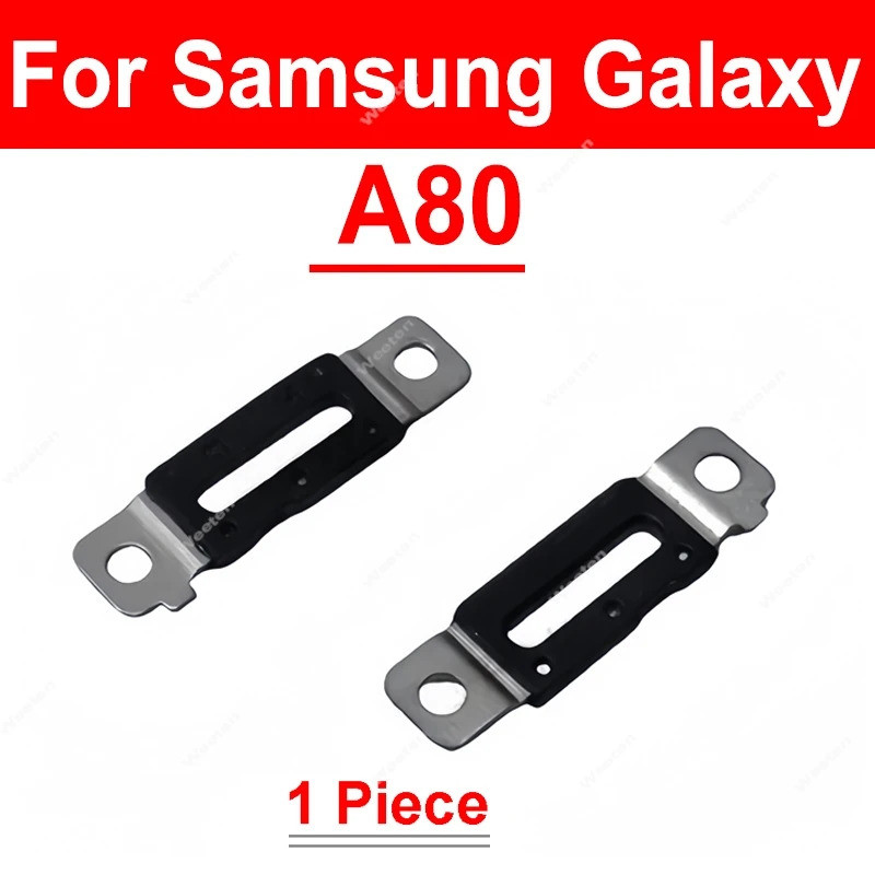 เหมาะสําหรับ Samsung Galaxy A80 SM-A805F A8050 A805X A805N ยกกล้องมอเตอร์การสั่นสะเทือนขึ้นและลงยกแผ่นเหล็กอะไหล่