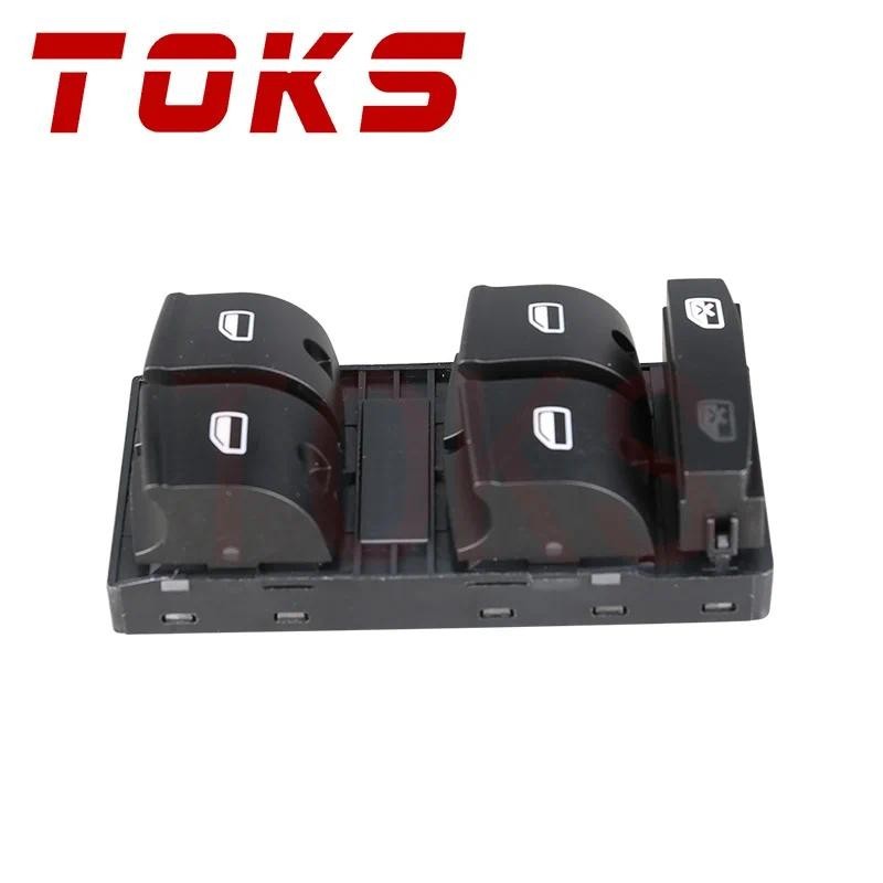 4F0959851F แผงไฟฟ้าหน้าต่าง Master สวิทช์ควบคุมปุ่มสําหรับ Audi A3 8PA A6 4F2,C6 Q7 3.0 6.0 2006-201