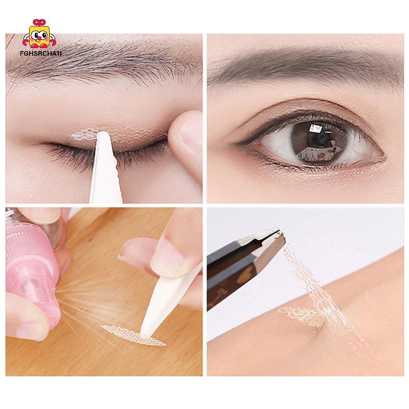 FG 360 ชิ้นที่มองไม่เห็นเทปตาสองชั้นติดด้วยตนเองโปร่งใสเปลือกตา Stiers HS