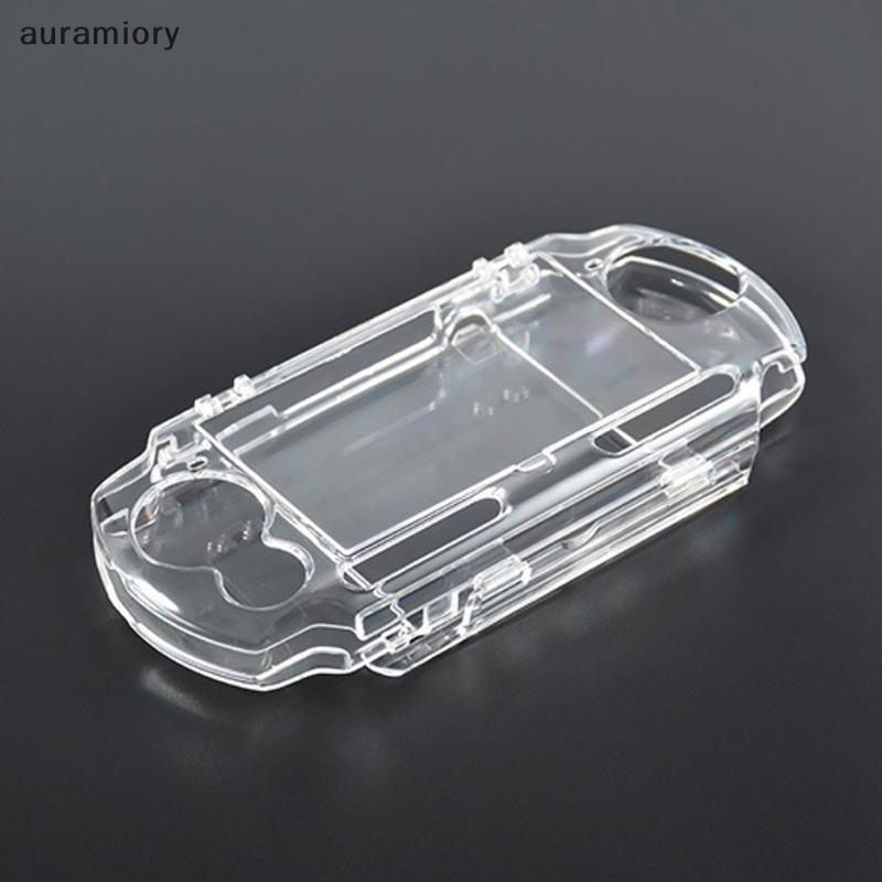 Auramiory] Clear Housing สําหรับ PSP 2000 3000 โปร่งใส Hard Carry Cover Case Snap-in คริสตัลป้องกันกรณีแม่พิมพ์สําหรับ Sony Playstation ใหม่