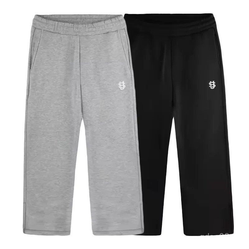 กางเกงวอร์มCasualผู้ชาย สำหรับฤดูใบไม้ผลิ ออกแบบสไตล์Hip-HopและY2K สวมใส่ง่ายในเทรนด์High Street