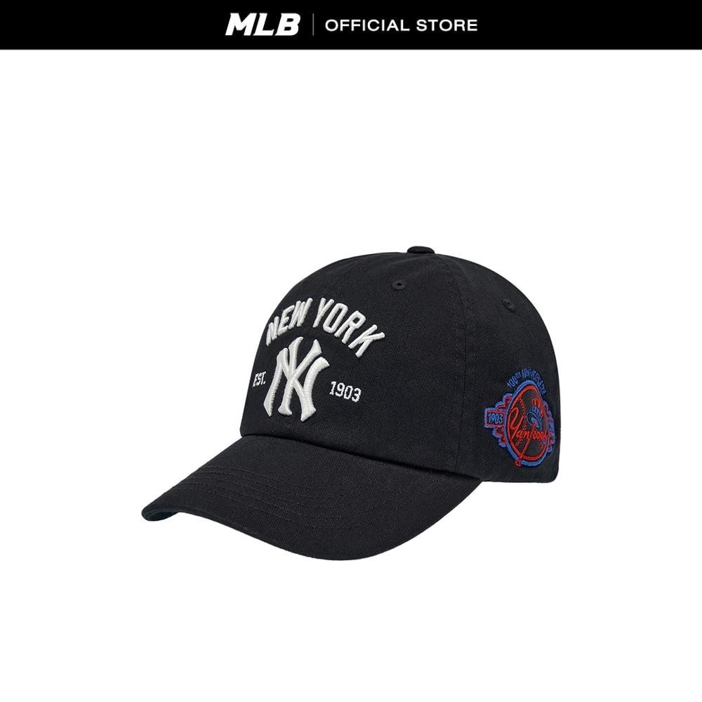 MLB หมวกแก๊ป ยูนิเซ็กส์ Vintage Coopers Town Patch Unstructured Ball Cap รุ่น 3ACPB105N 50BKS สีดำ