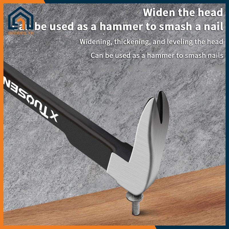 Goddes Multi-Functional Nail Remover Pry Sti งานไม้ Dismantling เครื่องมือ Wall Cement Nail Remover 