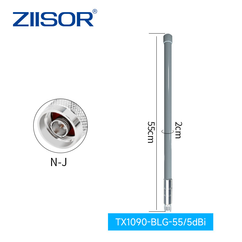 1090MHz ไฟเบอร์กลาสเสาอากาศ Omni สําหรับเราเตอร์เครื่องรับส่งสัญญาณข้อมูลไร้สายสถานีวิทยุ อุปกรณ์เสร