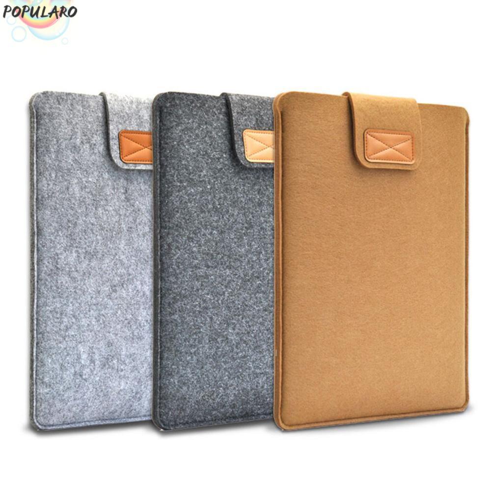 ถุงเก็บแท็บเล็ต POPULARO, 6 6.8 7 10 11 นิ้ว Felt e-Reader Sleeve, Anti Scratch ทนต่อการสึกหรอสีสันกระเป๋าถือสําหรับ Kindle Paperwhite/Kobo/Boox/Surface/