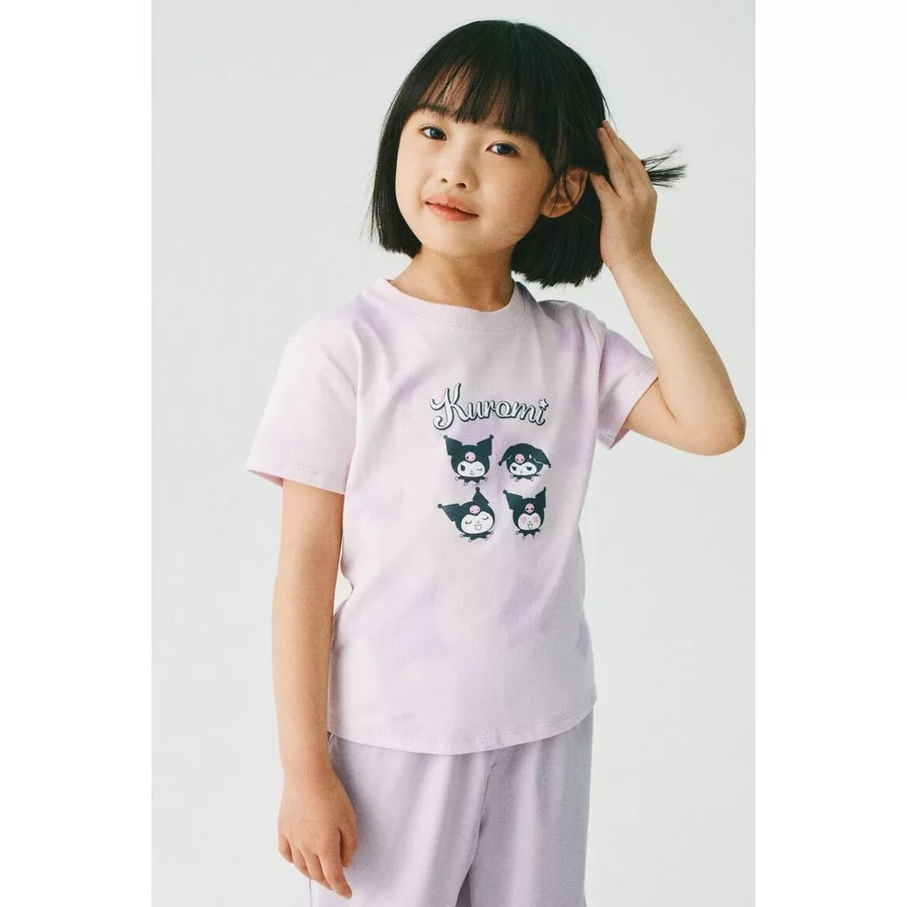 H&M(เอชแอนด์เอ็ม) เสื้อยืดพิมพ์ลาย เด็กหญิง 1327765_2