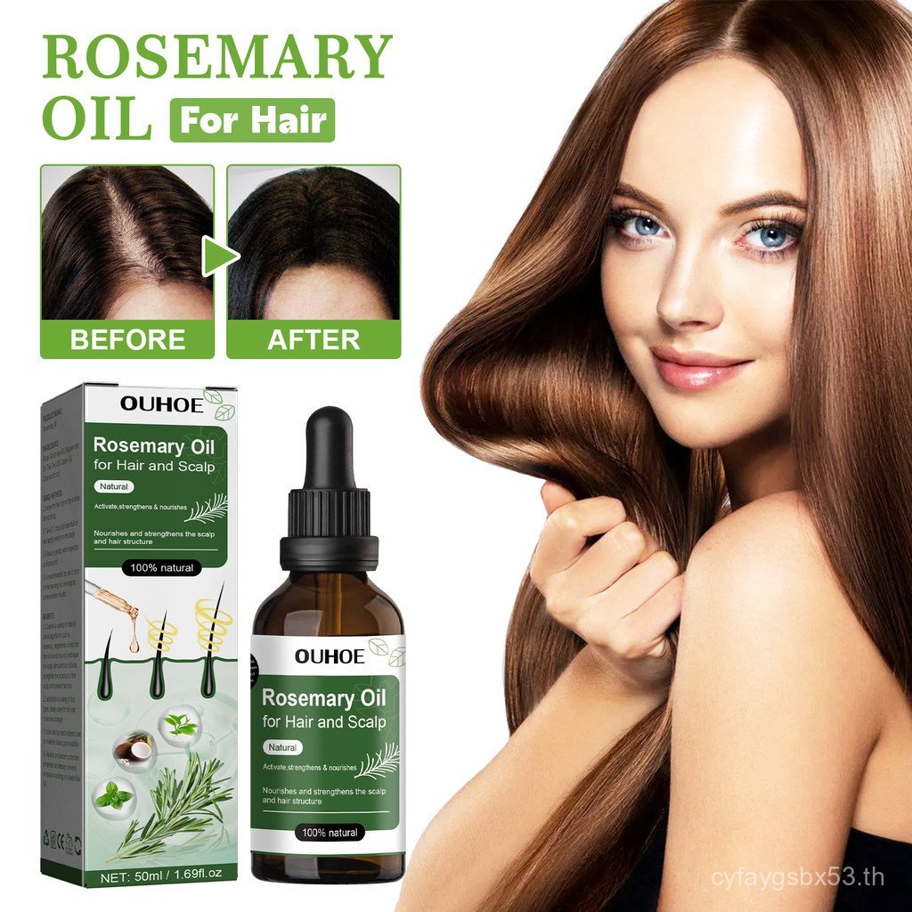 OUHOE Rosemary oil for hair care Anti-hair loss nourishing and strengthening hair care oil