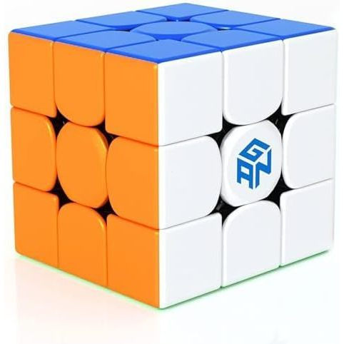 GAN 356 RS, 3x3 Speed Rubiks Cube Gans 356RS Rubiks Cube Non-Magnetic (ไม่มีสติ๊กเกอร์)
